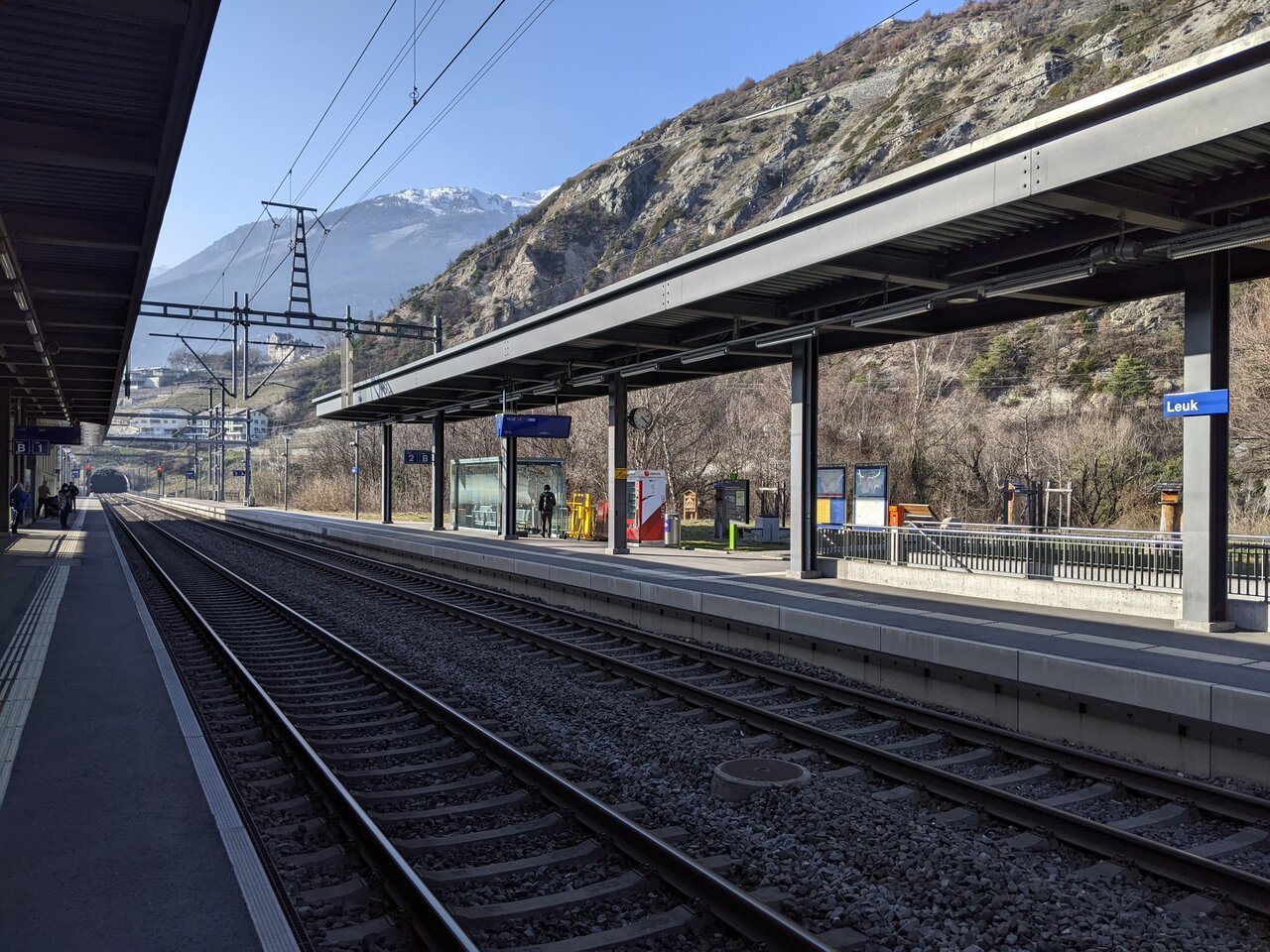 Bahnhof Leuk