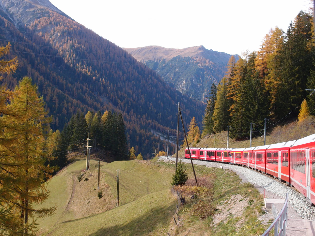 Albula Line between Preda and Bergün